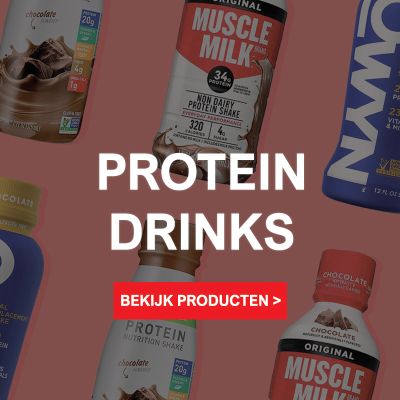 Protein drinks vergelijken bij Proteindeal.nl