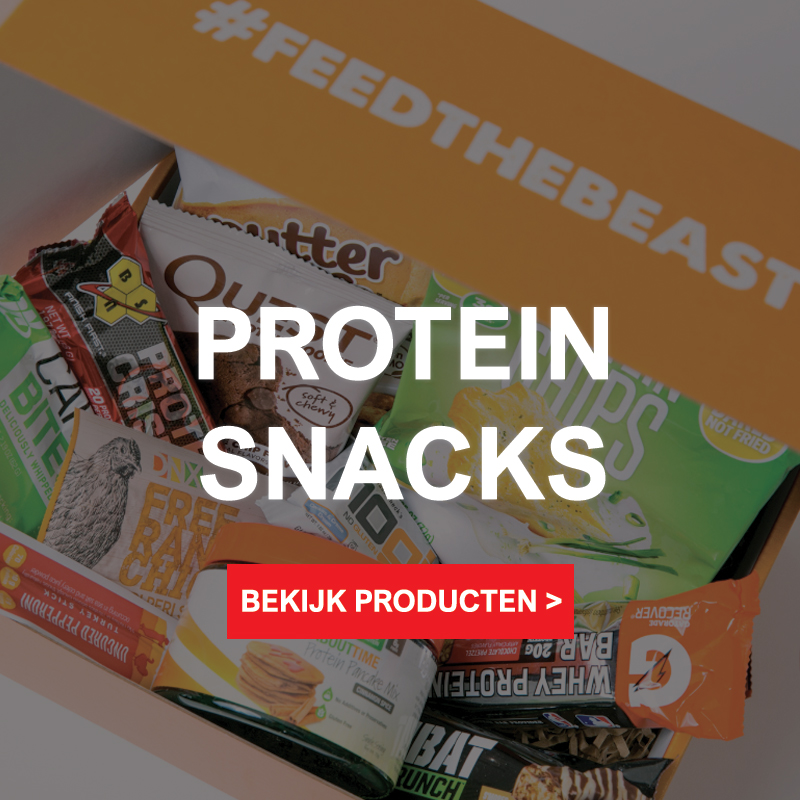 Protein snacks vergelijken bij Proteindeal.nl